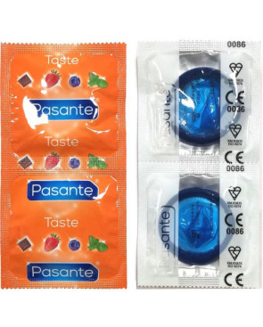 PASANTE - PRESERVATIVI GUSTO MIRTILLO BORSA 144 UNIT