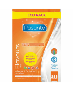 PASANTE - PRESERVATIVI ECO PACK GUSTI BORSA 288 UNIT