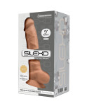 SILEXD - MODELLO 1 PENE REALISTICO PREMIUM SILEXPAN SILICONE CARAMEL 23 CM