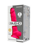 SILEXD - MODELLO 1 PENE REALISTICO PREMIUM SILEXPAN SILICONE FUCSIA 23 CM