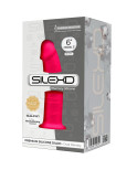 SILEXD - MODELLO 2 PENE REALISTICO PREMIUM SILEXPAN SILICONE FUCSIA 15 CM