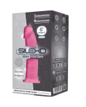 SILEXD - MODELLO 2 PENE REALISTICO PREMIUM SILEXPAN IN SILICONE ROSA FLUORESCENTE 15 CM