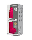 SILEXD - MODELLO 1 PENE REALISTICO PREMIUM SILEXPAN SILICONE FUCSIA 38 CM