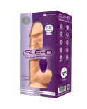 SILEXD - MODELLO 1 VIBRATORE PENE REALISTICO IN SILICONE PREMIUM SILEXPAN TELECOMANDO 21.8 CM