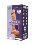 SILEXD - MODELLO 1 VIBRATORE PENE REALISTICO IN SILICONE PREMIUM SILEXPAN TELECOMANDO 20 CM