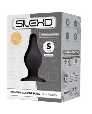 SILEXD - MODELLO 2 PLUG ANALE PREMIUM SILEXPAN SILICONE PREMIUM TERMOREATTIVO TAGLIA S