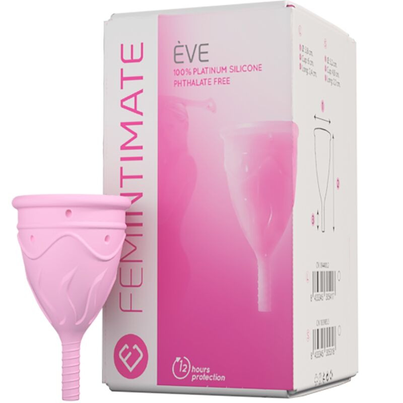 FEMINTIMATE - EVE COPPE MESTRUALI IN SILICONE TAGLIA S