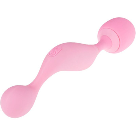 FEMINTIMATE - VIBRATORE IN SILICONE MASSAGGIATORE UNIVERSALE ROSA