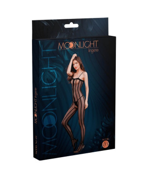 MOONLIGHT - BODYSTOCKING MODELLO 3 NERO TAGLIA UNICA