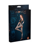 MOONLIGHT - BODYSTOCKING MODELLO 5 NERO TAGLIA UNICA