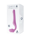 ADRIEN LASTIC - QUEENS STRAP-ON FLESSIBILE ROSA TAGLIA S