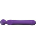 ADRIEN LASTIC - QUEENS STRAP-ON FLESSIBILE VIOLA TAGLIA L