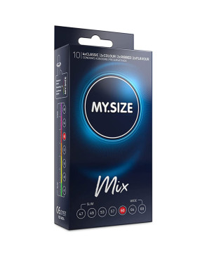 MY SIZE - MIX PRESERVATIVI 60 MM 10 UNIT