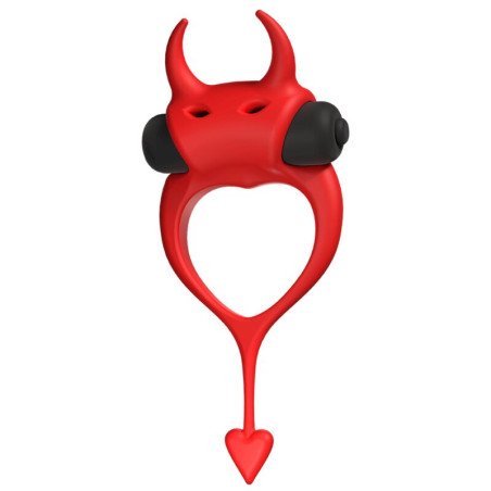 ADRIEN LASTIC - ANELLO VIBRATORE DEVOL COCKRING ROSSO