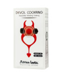 ADRIEN LASTIC - ANELLO VIBRATORE DEVOL COCKRING ROSSO