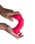 ADRIEN LASTIC - HITSENS VIBE 2 DILDO IN SILICONE ROSA