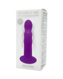 ADRIEN LASTIC - HITSENS VIBE 3 DILDO IN SILICONE VIOLA