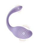 ADRIEN LASTIC - STIMOLATORE CLITORIDE SMART DREAM 3.0 E TELECOMANDO G-SPOT VIOLA - APP GRATUITA