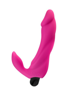 ALIVE - DILDO VIBRATORE BIFUN PRO ROSA 14,9 CM