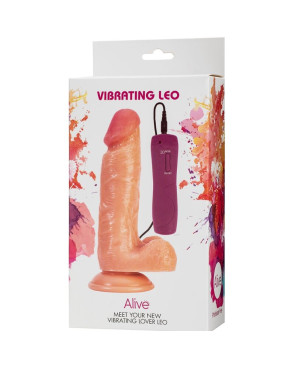 ALIVE - VIBRATORE PENE REALISTICO LEO 17 CM