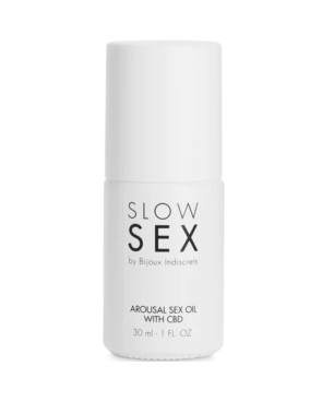 BIJOUX - SLOW SEX OLIO DA MASSAGGIO SESSUALE CON CBD 30 ML