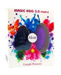 ALIVE - MAGIC EGG 3.0 UOVO VIBRANTE TELECOMANDO VIOLA