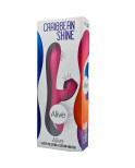 ALIVE - VIBRATORE SHINE CARIBBEAN E SUCKER FUCSIA