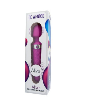 ALIVE - BE WANDED VIBRATORE MASSAGGIATORE VIOLA