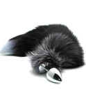 ALIVE - PLUG PIACERE ANALE IN METALLO FOX TAIL TAGLIA S