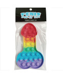 KHEPER GAMES - GIOCATTOLO ANTISTRESS PENE POP-IT MULTICOLORE