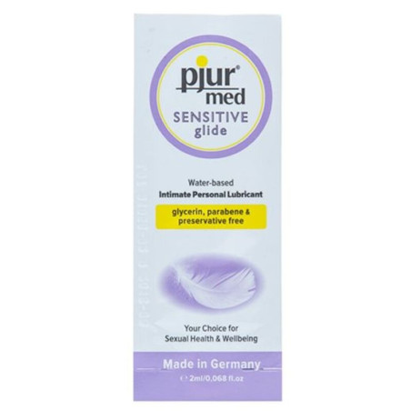 PJUR - MED SENSITIVE GLIDE LUBRIFICANTE A BASE ACQUA 2 ML