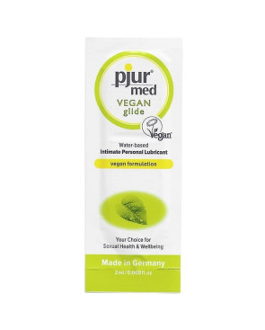 PJUR - MED VEGAN GLIDE LUBRIFICANTE A BASE ACQUA 2 ML