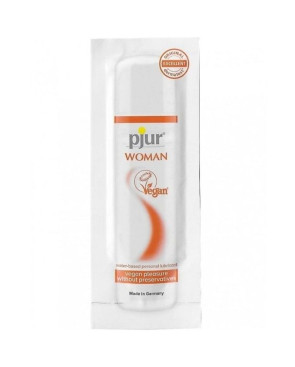 PJUR - WOMAN LUBRIFICANTE VEGANO A BASE ACQUA 2 ML