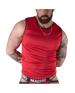 MACHO - MAGLIETTA ROSSA L/XL