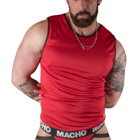 MACHO - MAGLIETTA ROSSA L/XL