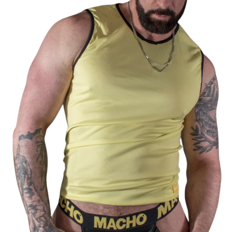 MACHO - T-SHIRT GIALLA L/XL