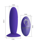 PRETTY LOVE - YOUTH PLUG VIBRATORE ANALE TELECOMANDO VIOLETTO