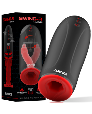 JAMYJOB - EFFETTO RISCALDANTE SWING-R, SWING TECH E MASTURBATORE VIBRANTE