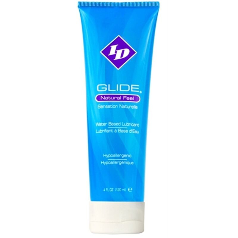 ID GLIDE - LUBRIFICANTE A BASE ACQUA DA VIAGGIO ULTRA LUNGA DURATA TUBO 120 ML