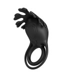 PRETTY LOVE - ANELLO VIBRATORE RUBEN 7 VIBRAZIONI IN SILICONE NERO