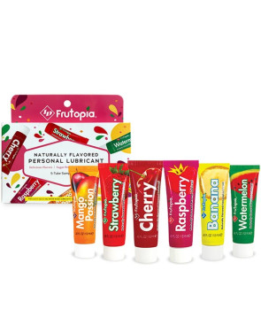 ID FRUTOPIA - LUBRIFICANTI ASSORTITI 5 CONFEZIONE DA 12 ML