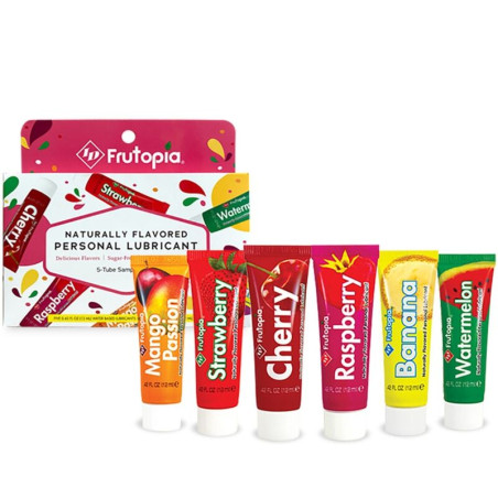 ID FRUTOPIA - LUBRIFICANTI ASSORTITI 5 CONFEZIONE DA 12 ML