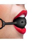 FETISH SUBMISSIVE BONDAGE - BALL GAG IN SILICONE TRASPIRANTE