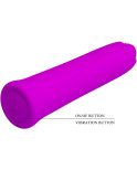 PRETTY LOVE - VIBRATORE CURTIS MINI SUPER POWER 12 VIBRAZIONI IN SILICONE VIOLETTO