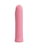 PRETTY LOVE - VIBRATORE CURTIS MINI SUPER POWER 12 VIBRAZIONI IN SILICONE ROSA