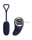 PRETTY LOVE - UOVO VIBRANTE CON TELECOMANDO BLU VIVIAN