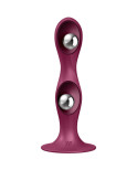 SATISFYER - DILDO IN SILICONE DOPPIA SFERA BLU