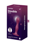 SATISFYER - DILDO IN SILICONE DOPPIA SFERA BLU