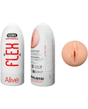 ALIVE - MASTURBADOR MASCHIO FLEX TAGLIA VAGINALE M