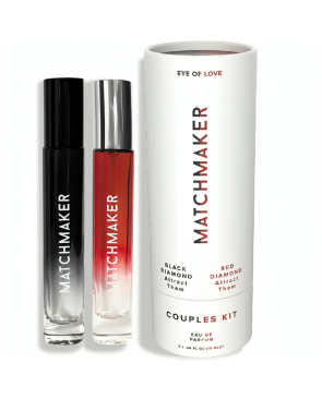 EYE OF LOVE - MATCHMAKER BLACK  RED DIAMOND COPPIA KIT PROFUMO FEROMONI 10 ML